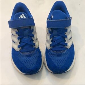 Adidas Kids Blue and White Sneakers